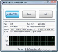 Ares Galaxy Acceleration Tool screenshot